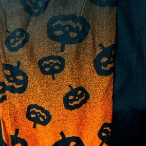 LuLaroe TC 12-18 Leggings Halloween pumpkins ombre